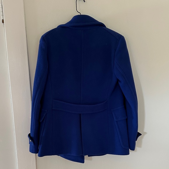 J. Crew Blue Peacoat with Gold Buttons - Picture 3 of 5